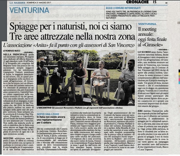 La Nazione 21.5.2017 VENTURINA PER I NATURISTI.jpg