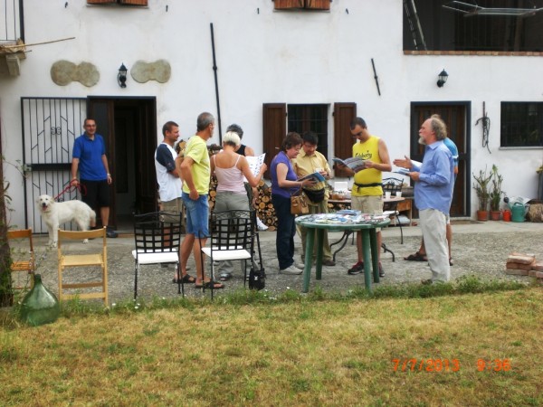 La colazione a casa Hall